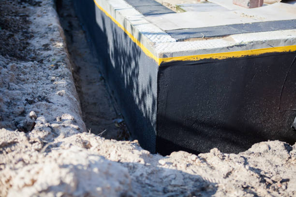 Professional Emergency Waterproofing technician working in Maribel, WI